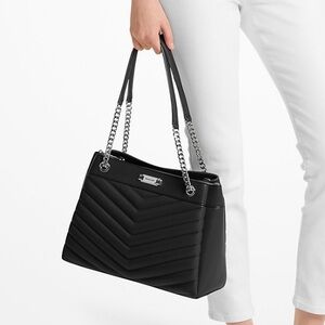 Michael Kors Medium Quilted Tote Bag